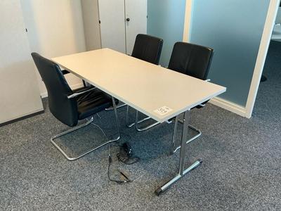 Overview picture of Desk with chairs